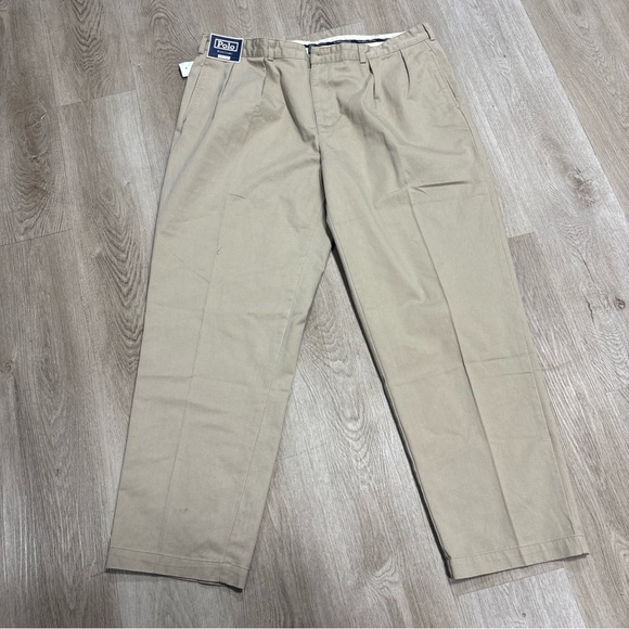 Vintage Ralph Lauren POLO by Ralph Lauren ANDREW PANT two-pleat chino pants